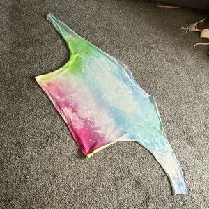 Fun light  sweater tie-dye